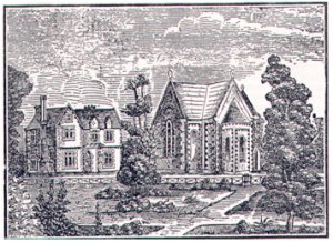 Christ Church Rectory in 1852